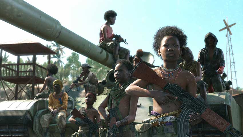 Rosyjska telewizja użyła Metal Gear Solid V, by pokazać przemoc w Afryce