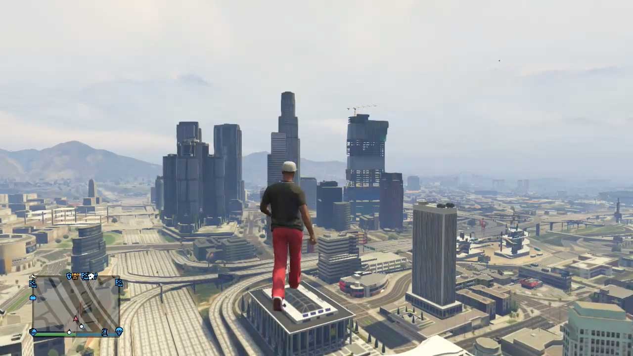 Chodzenie po wodzie w GTA to przeżytek. Naucz się chodzić w powietrzu