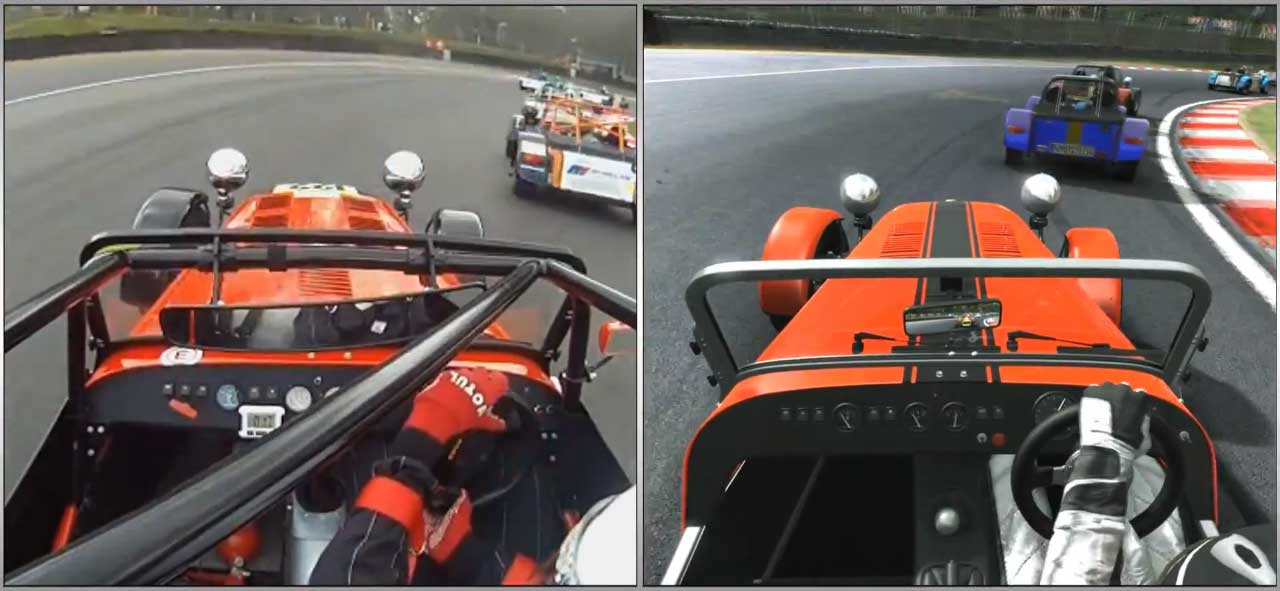 Project CARS vs. prawdziwy wyścig. Ciężko wyłapać różnice