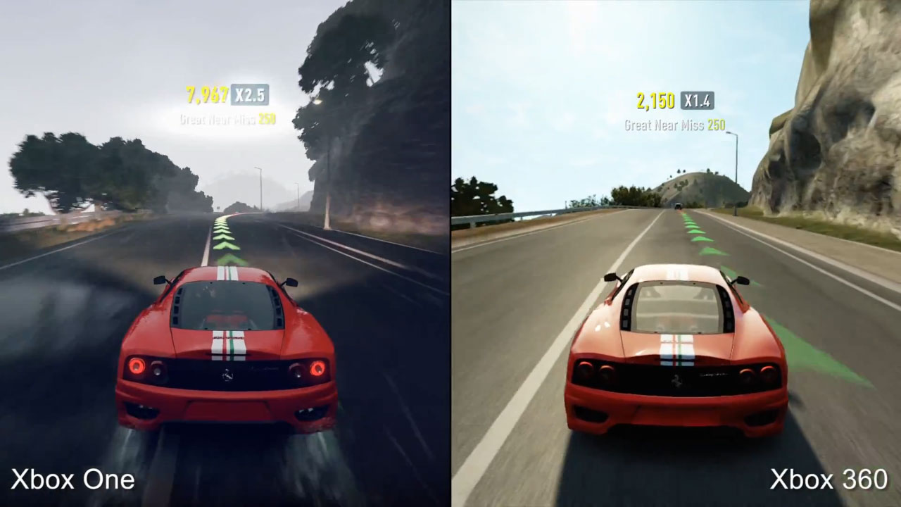 Grafika w Forza Horizon 2 – porównanie wersji Xbox One z Xbox 360