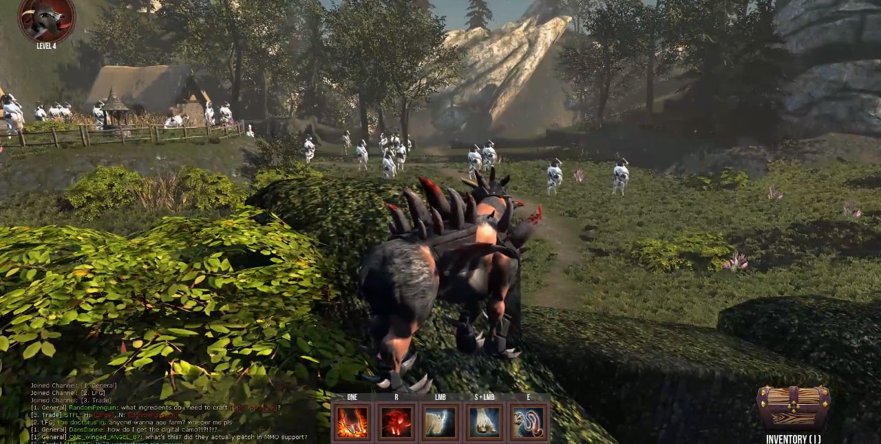 Symulator Kozy puszcza oczko w stronę Diablo. Gra dostała Cow Level!