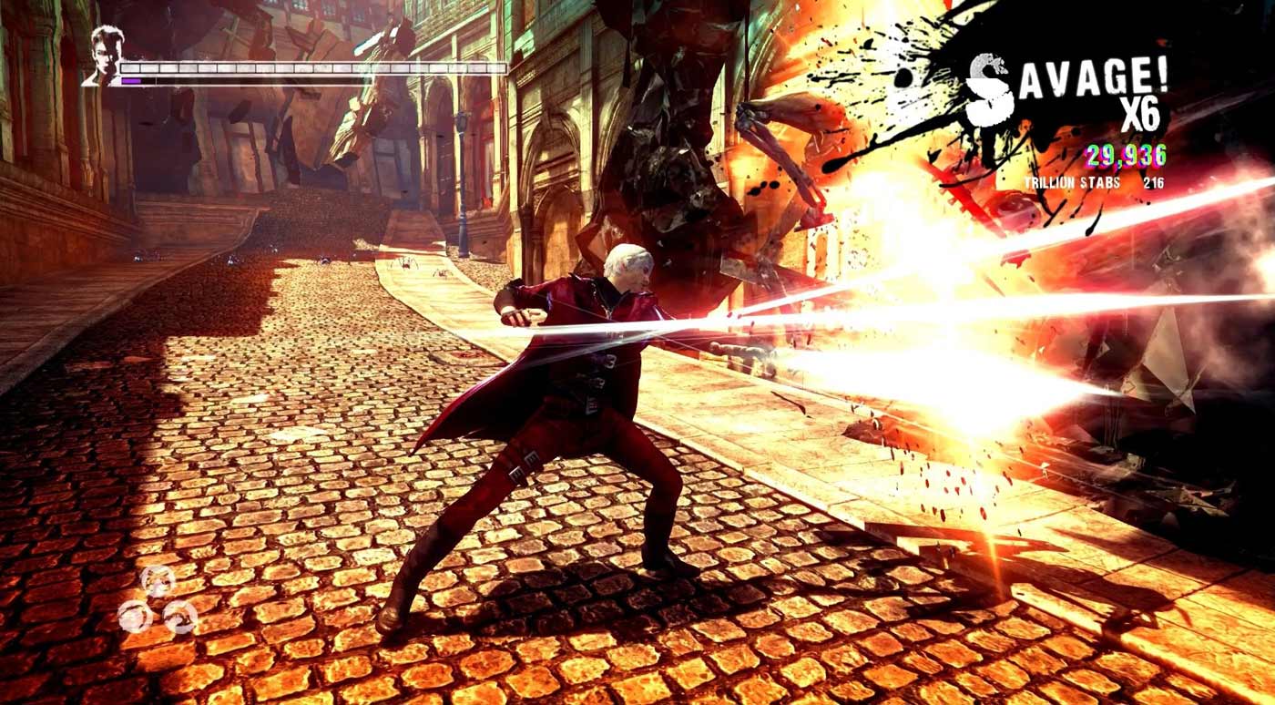 Jak wygląda odświeżony DmC: Devil May Cry w Full HD oraz 60 fps-ach? Zobaczcie sami