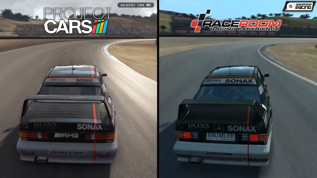 Project CARS vs RaceRoom Racing Experience. Porównanie grafiki oraz dźwięku