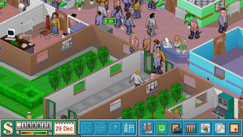 Gry retro. Macie ochotę na darmowe Theme Hospital?