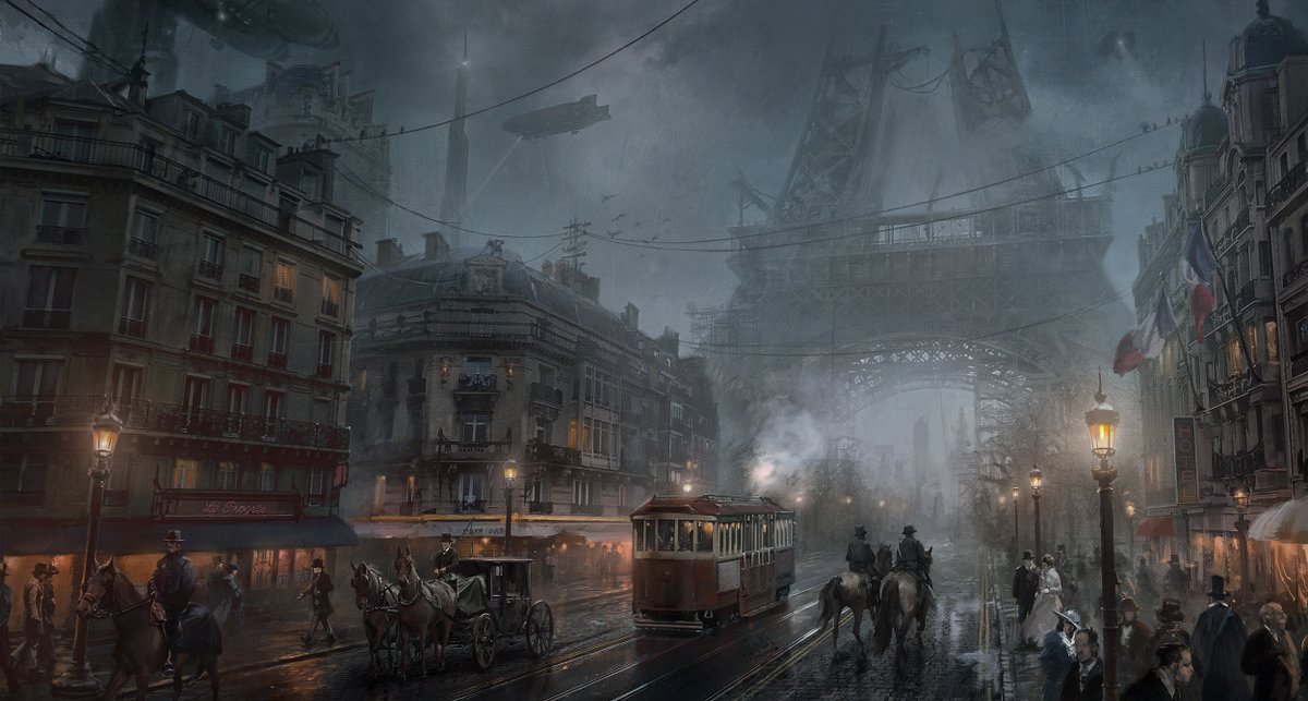Znane miasta przerobione na świat z The Order: 1886. Jest też Warszawa