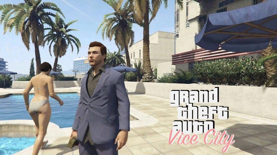 Gracze odtwarzają GTA: Vice City w GTA 5