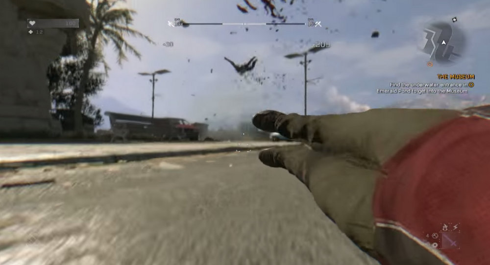 W Dying Light zombie można wykopać w kosmos