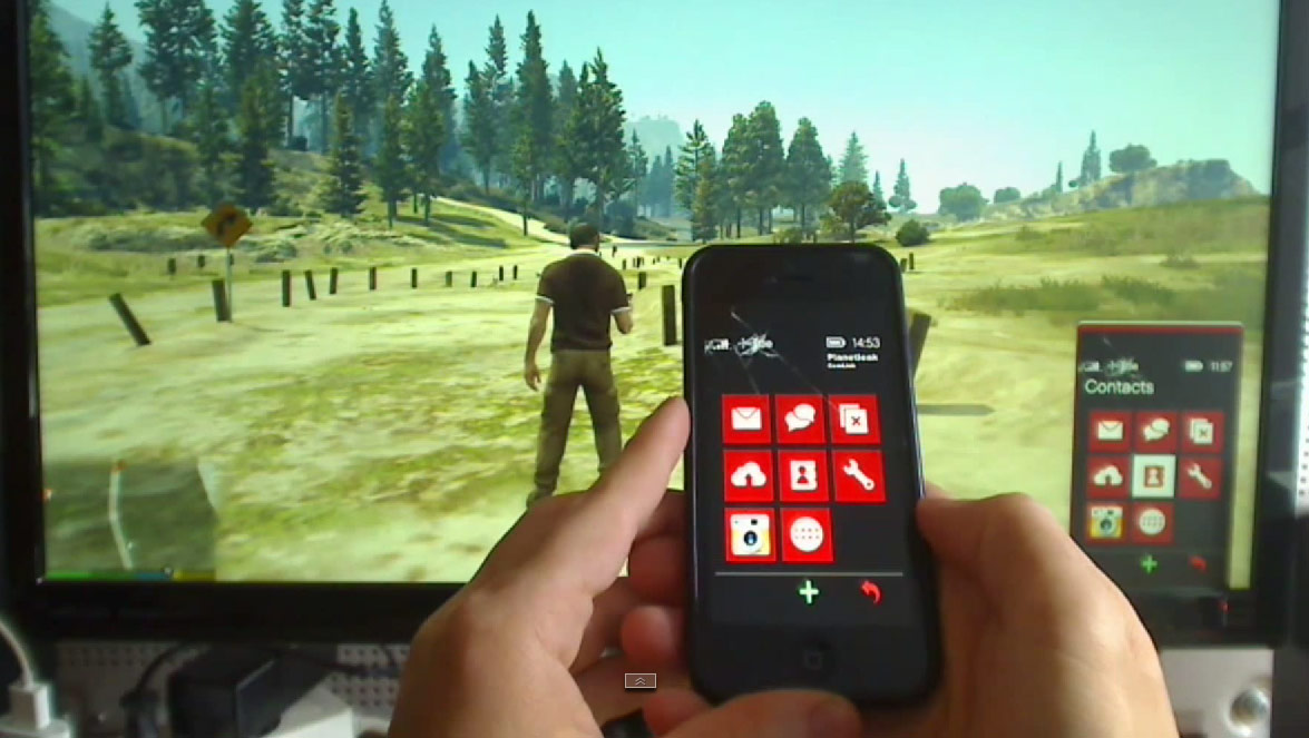 Sterowanie telefonem w GTA V za pomocą prawdziwego iPhone’a? To możliwe