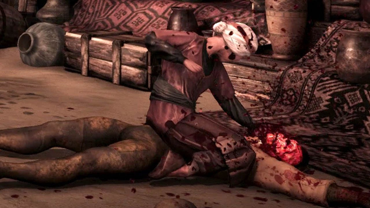 Emerytka z Mortal Kombat X otrzymała krwawe Brutality