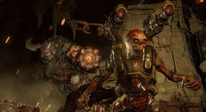 Doom i sieciowy tryb multiplayer. Tak to wygląda
