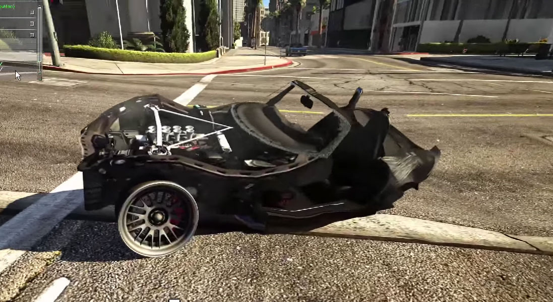 Mody do GTA V – nowa wersja ENB Series znosi limit uszkodzeń pojazdów