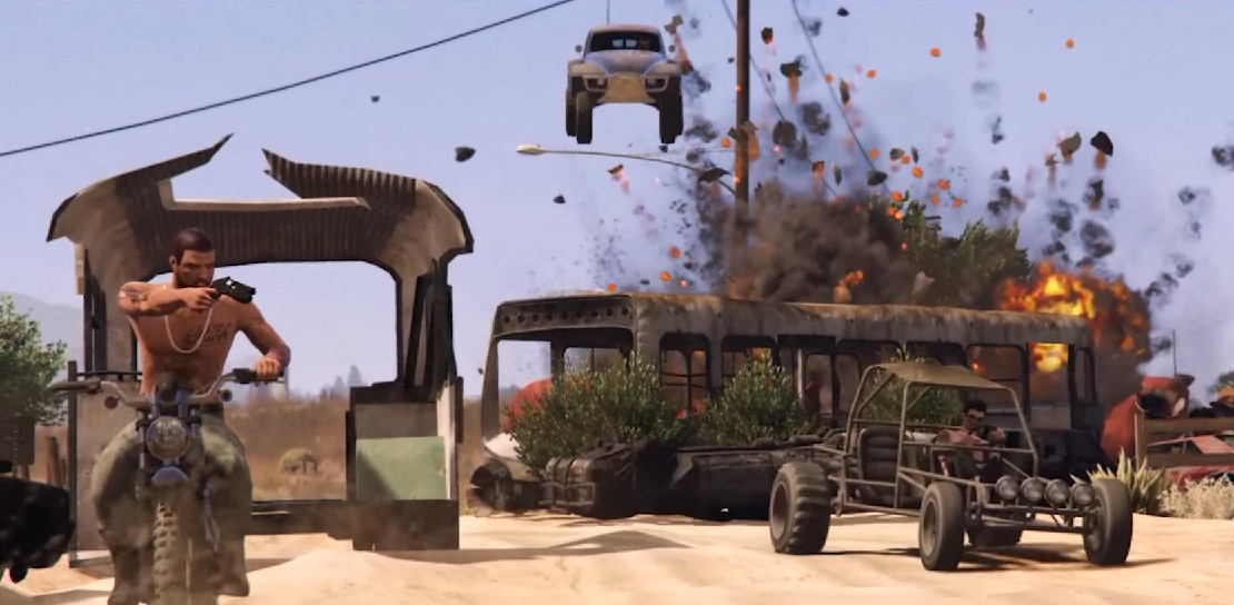 Fani odtwarzają świat Mad Max w GTA V. Udany filmik?