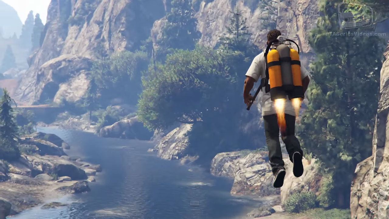 Mody do GTA V – jetpack pozwoli na prawdziwą wolność