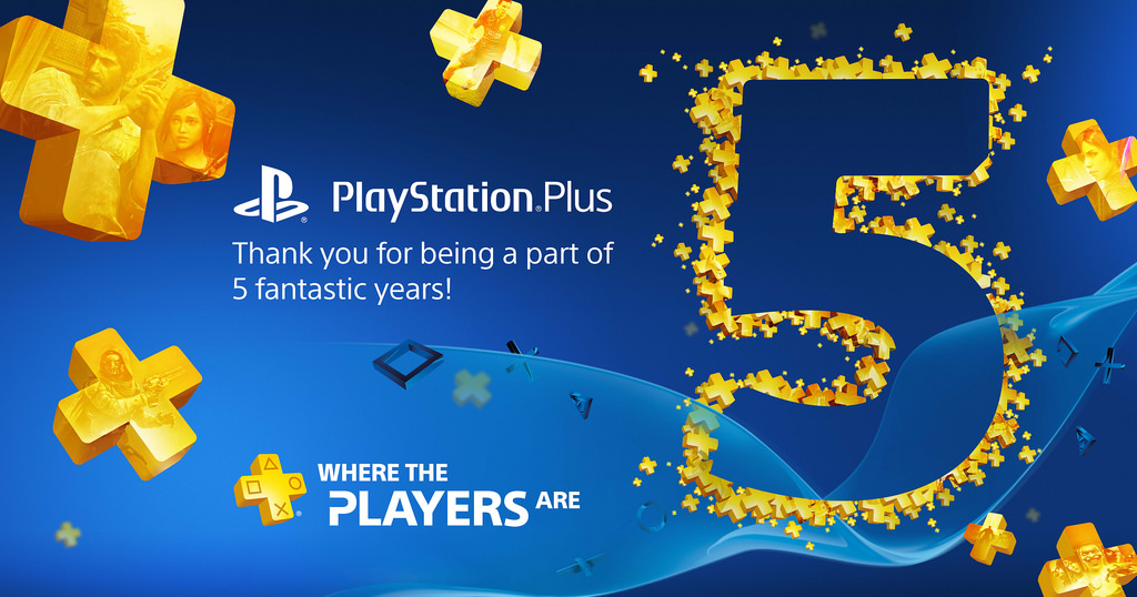 PlayStation Plus świętuje 5 urodziny, więc Sony rozdaje prezenty