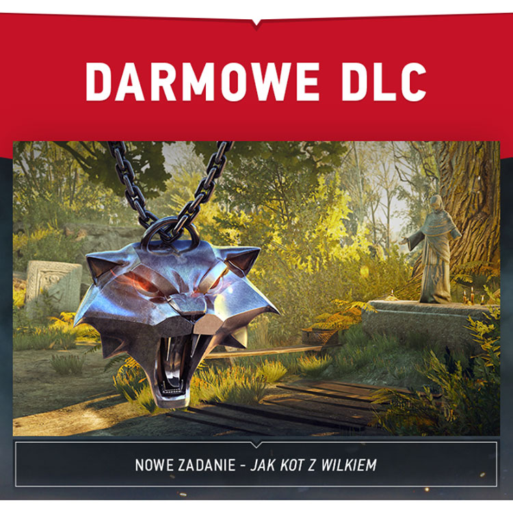 Darmowe DLC do Wiedźmina 3 – nowe zadanie „Jak kot z wilkiem”