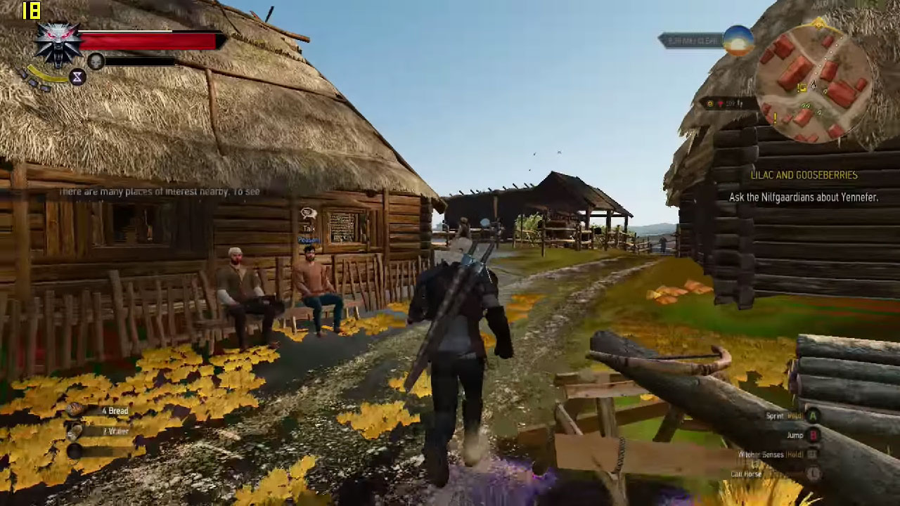 Wiedźmin 3 odpalony na laptopie poniżej minimalnych wymagań? Tak to wygląda!