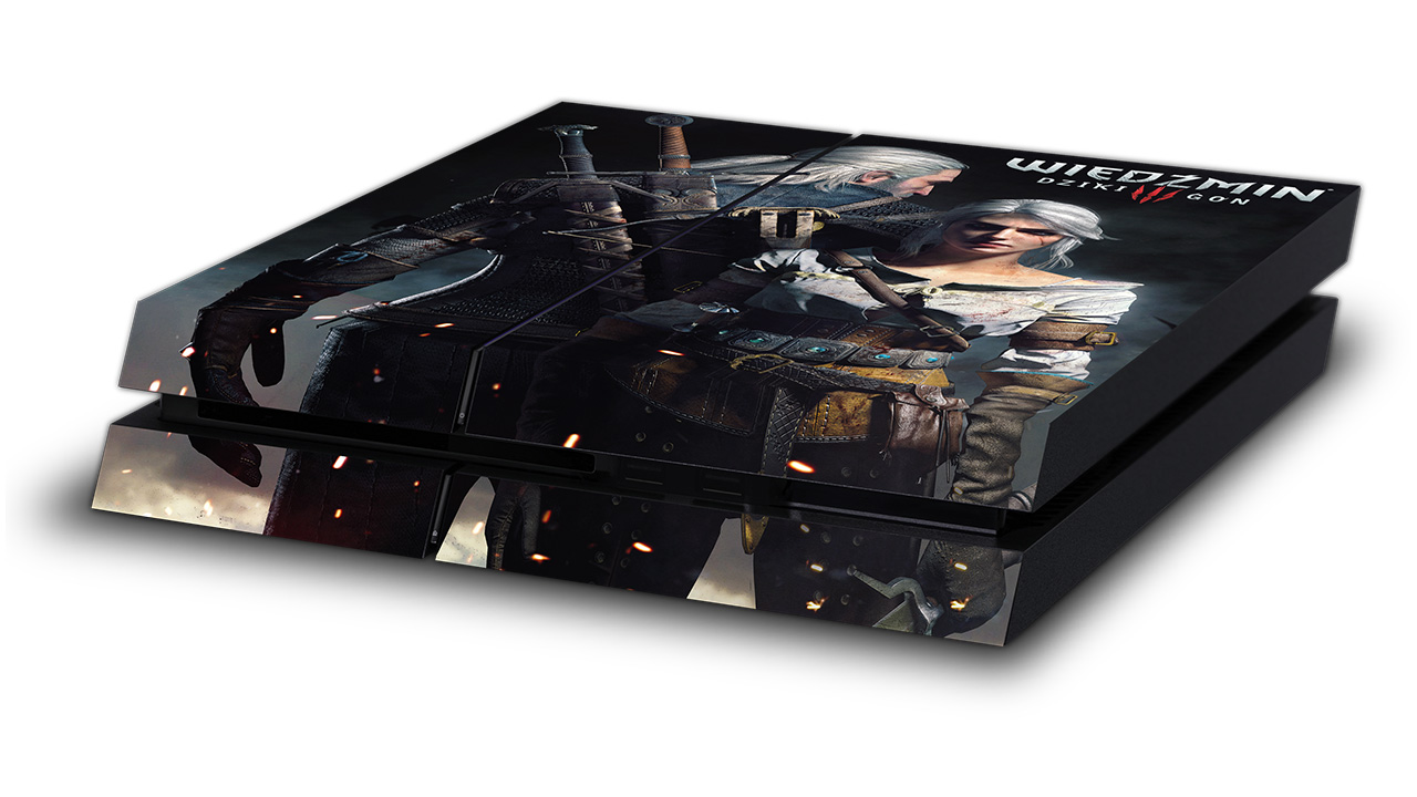 Skórki z Wiedźminem 3 na PS4 i Xbox One. Chcesz ozdobić swoją konsolę?