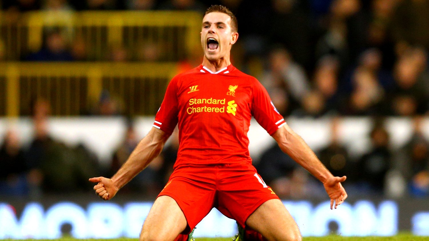 Jordan Henderson na okładce FIFA 16 w Wielkiej Brytanii