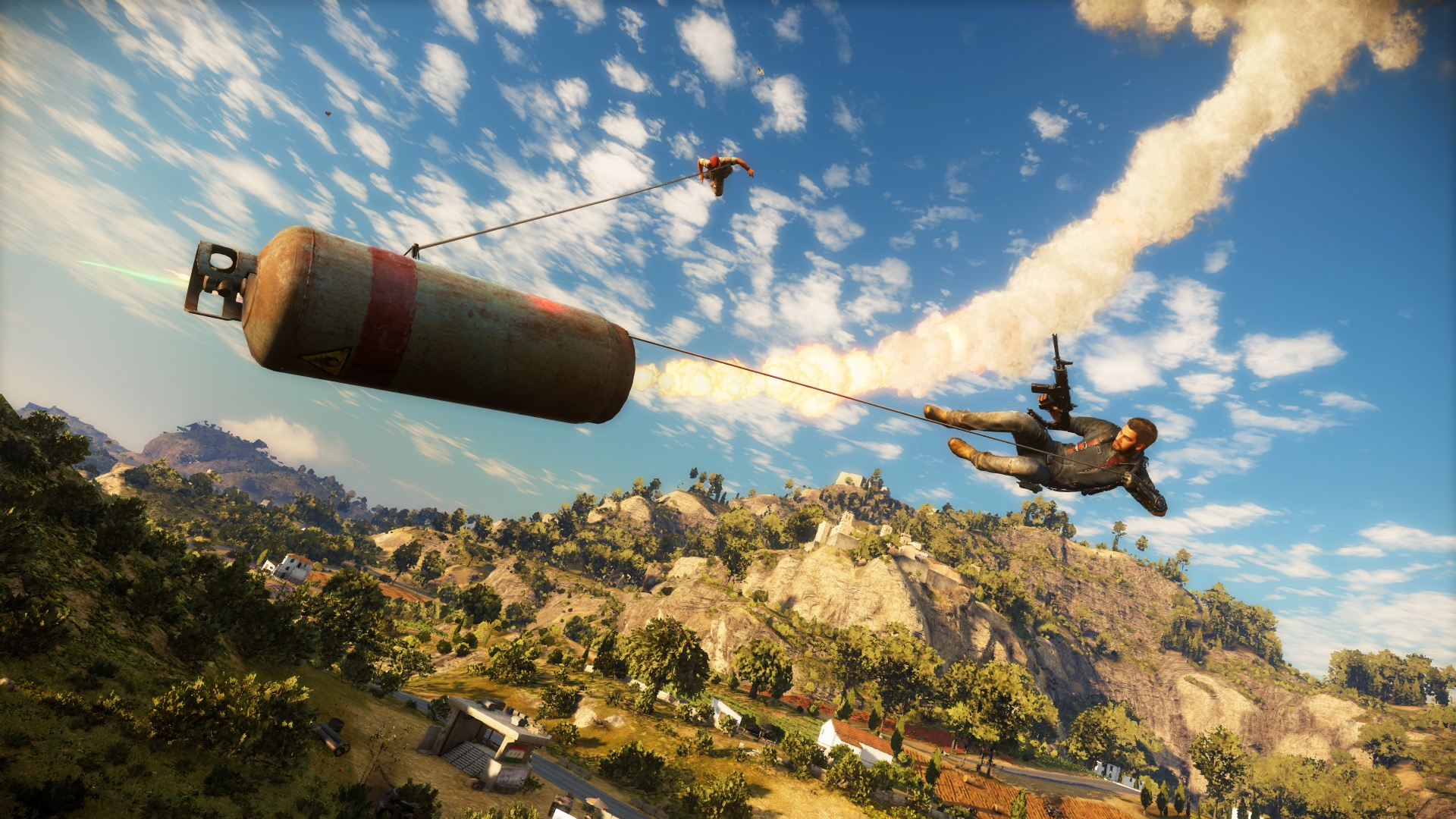 Świetny gameplay z Just Cause 3. 15 minut ciągłej zabawy