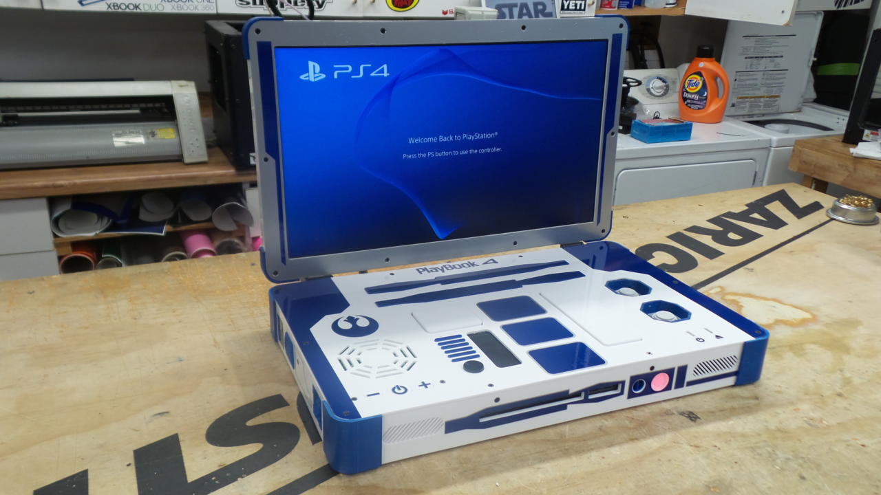 PlayStation 4 inspirowane Gwiezdnymi Wojnami. Z wbudowanym ekranem!
