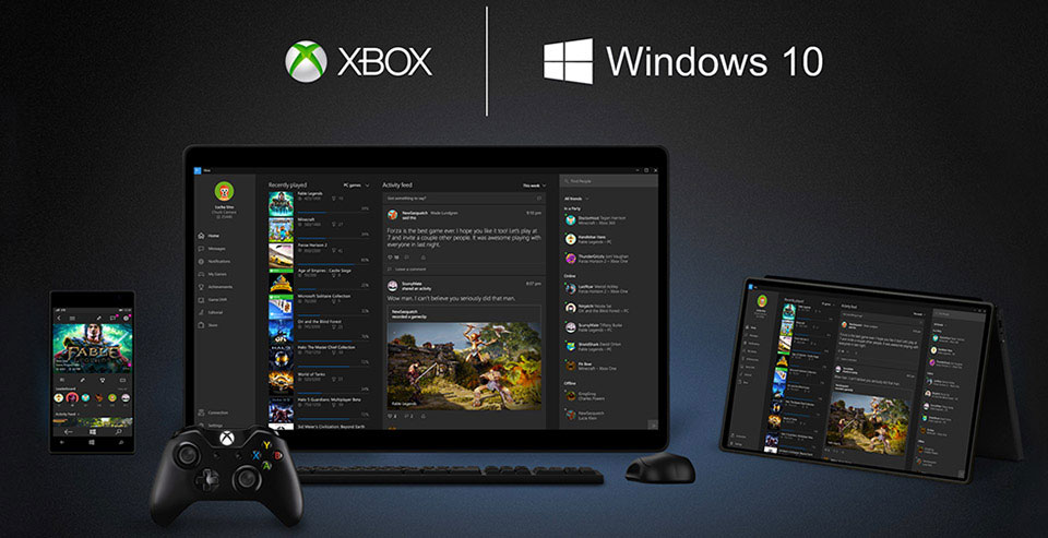Windows 10 oraz Xbox One zintegrują się w nadchodzącej aktualizacji