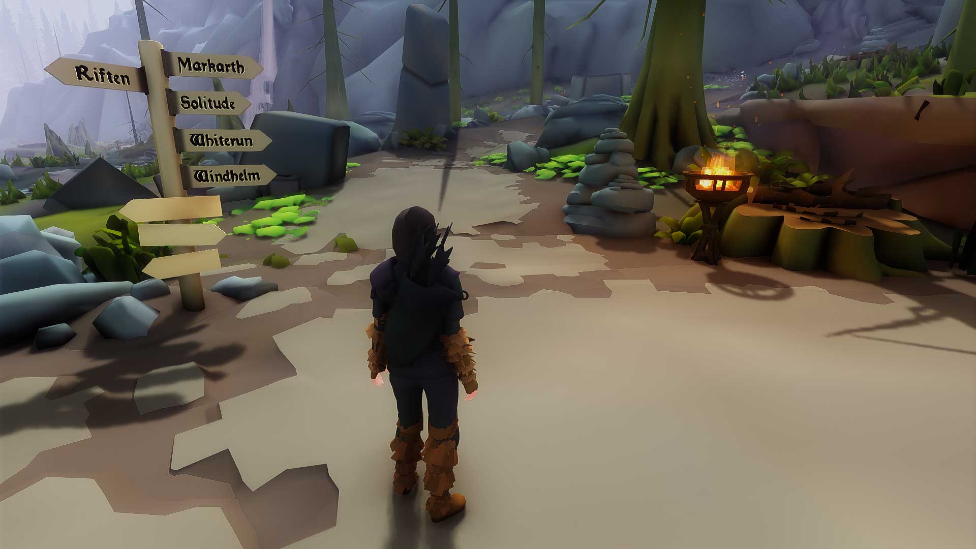 The Elder Scrolls V: Skyrim zamienione w kreskówkę wygląda świetnie!