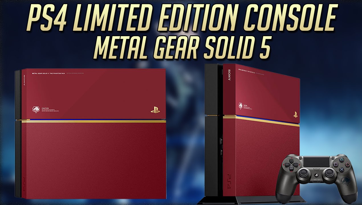 Kolekcjonerka PS4 z motywem MGS V: The Phantom Pain zawiera literówkę