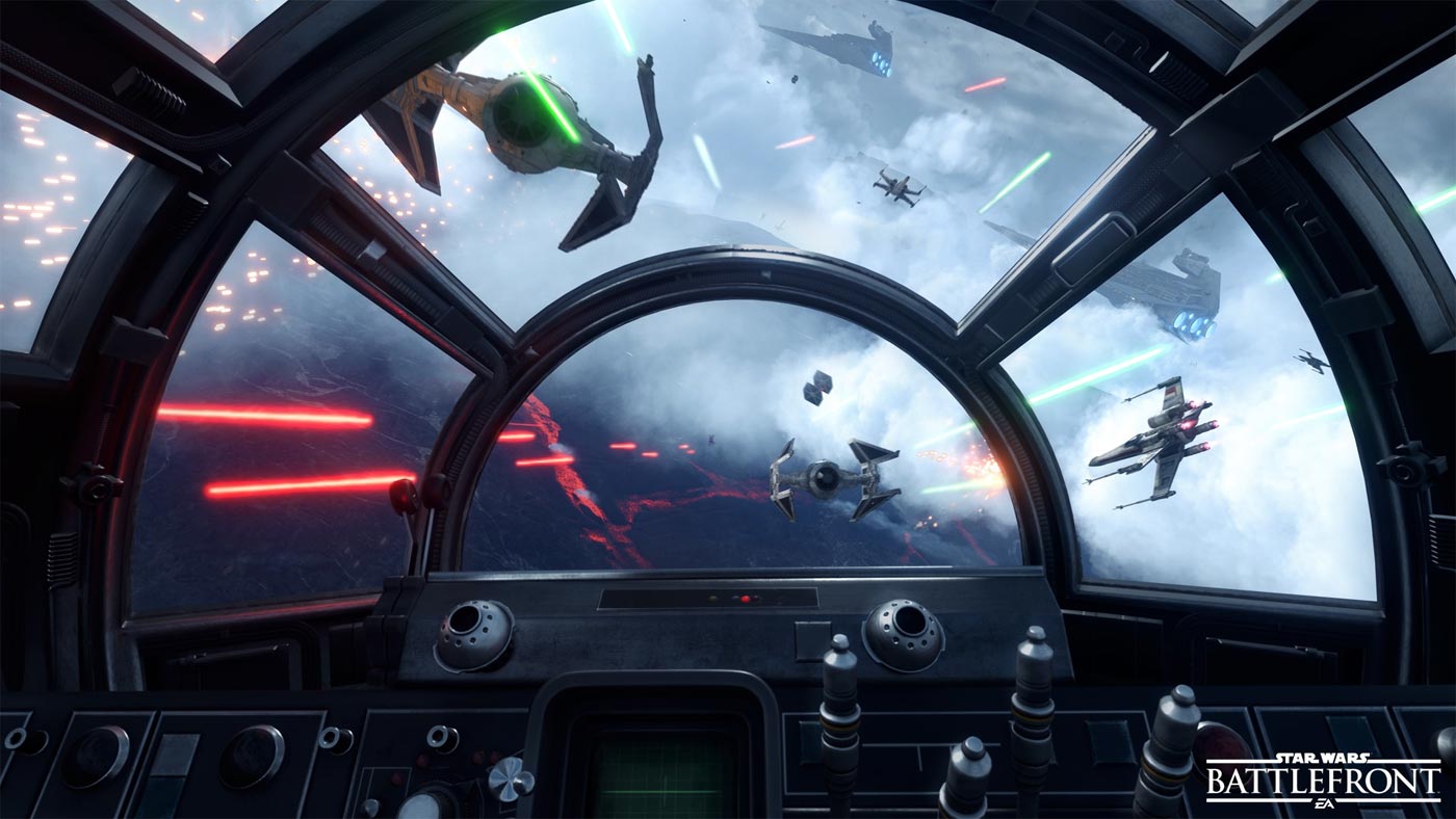 Tryb Eskadra w Star Wars: Battlefront. Zapraszamy na podniebną walkę