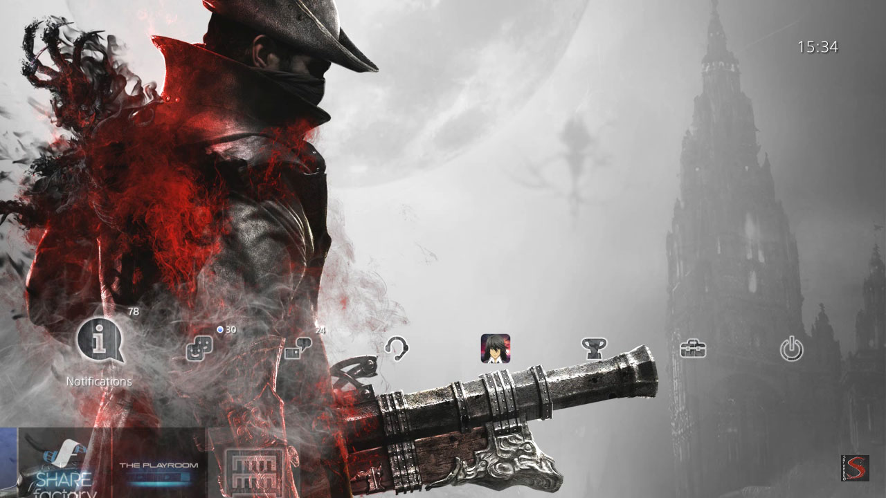 Darmowy motyw Bloodborne na PS4. Za „platynę”