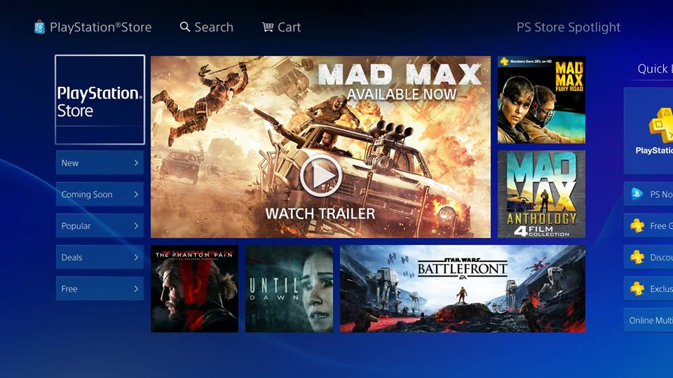 Tak wygląda odświeżone PlayStation Store po aktualizacji