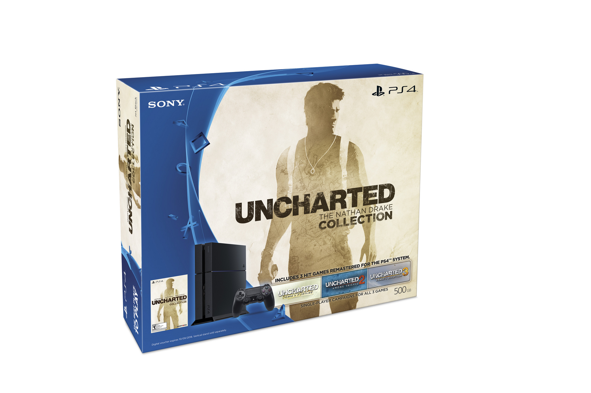 PlayStation 4 w zestawie z Uncharted: Kolekcja Nathana Drake’a