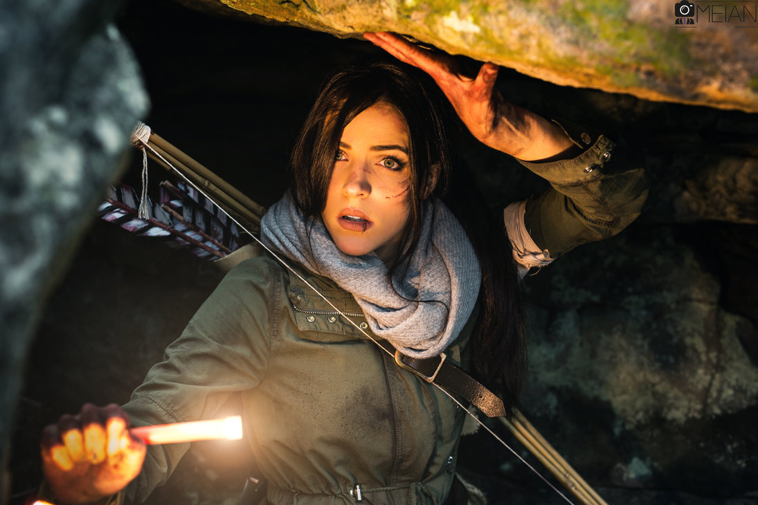 Cosplay Rise Of The Tomb Raider. Lara Croft jak żywa