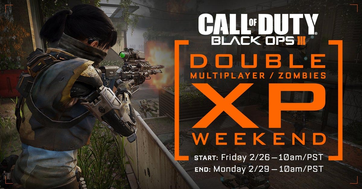 CoD: Black Ops III - double XP
