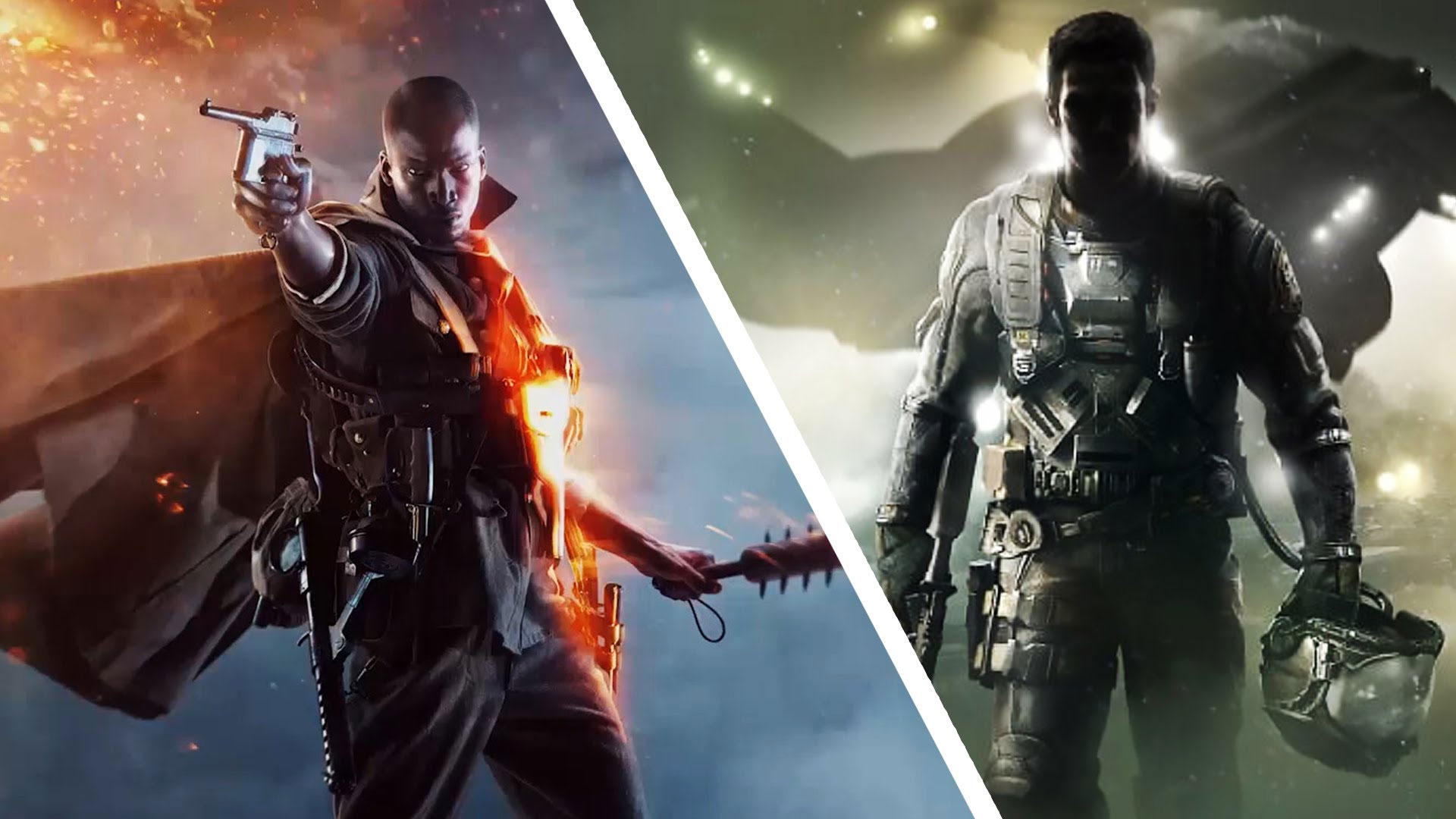 Battlefield 1 vs. Call of Duty: Infinite Warfare. Porównanie trailerów