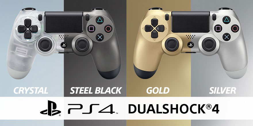 DUALSHOCK 4 w czterech nowych kolorach