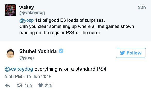 PS4 NEO nie maczało swoich podzespołów w E3 2016