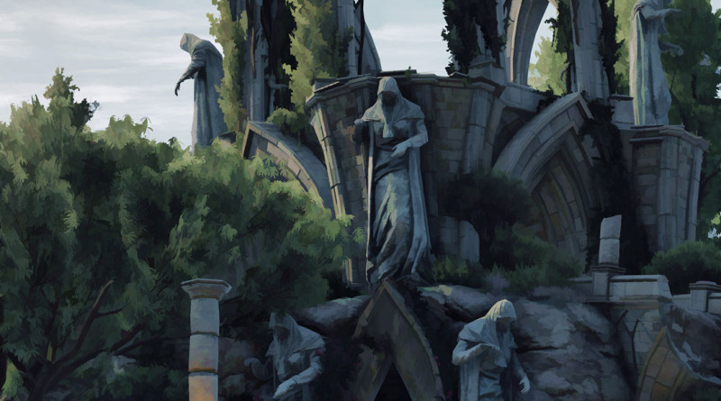 Wiedźmin 3 cel-shaded