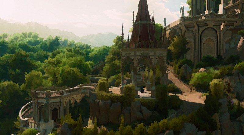 Wiedźmin 3 cel-shaded