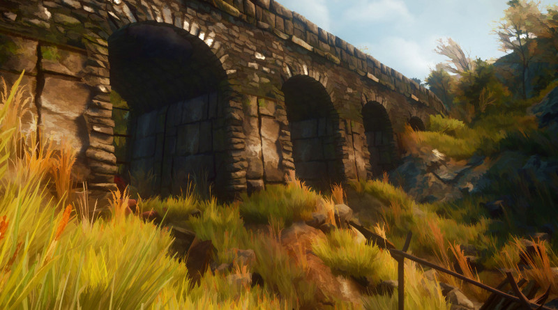 Wiedźmin 3 cel-shaded