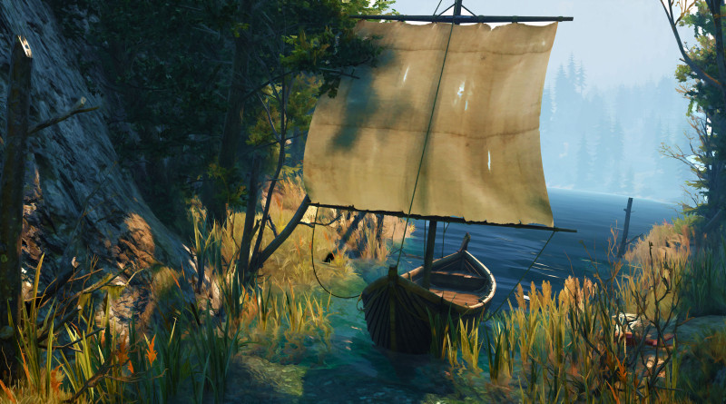 Wiedźmin 3 cel-shaded