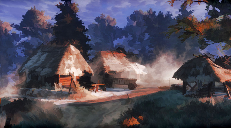 Wiedźmin 3 cel-shaded