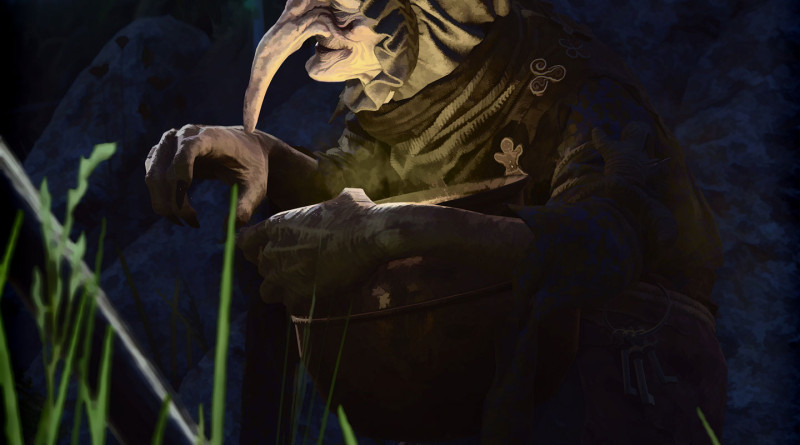 Wiedźmin 3 cel-shaded