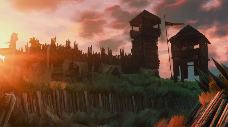 Wiedźmin 3 cel-shaded