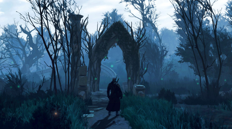 Wiedźmin 3 cel-shaded