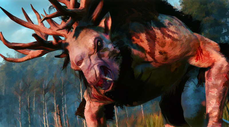 Wiedźmin 3 cel-shaded