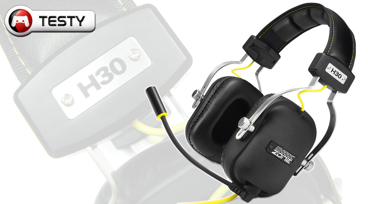 Test Sharkoon SharkZone H30. Słuchawki dla gracza z mocnym dźwiękiem