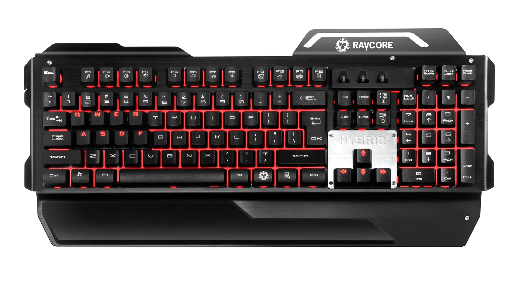 Hybrydowa klawiatura dla gracza od Ravcore