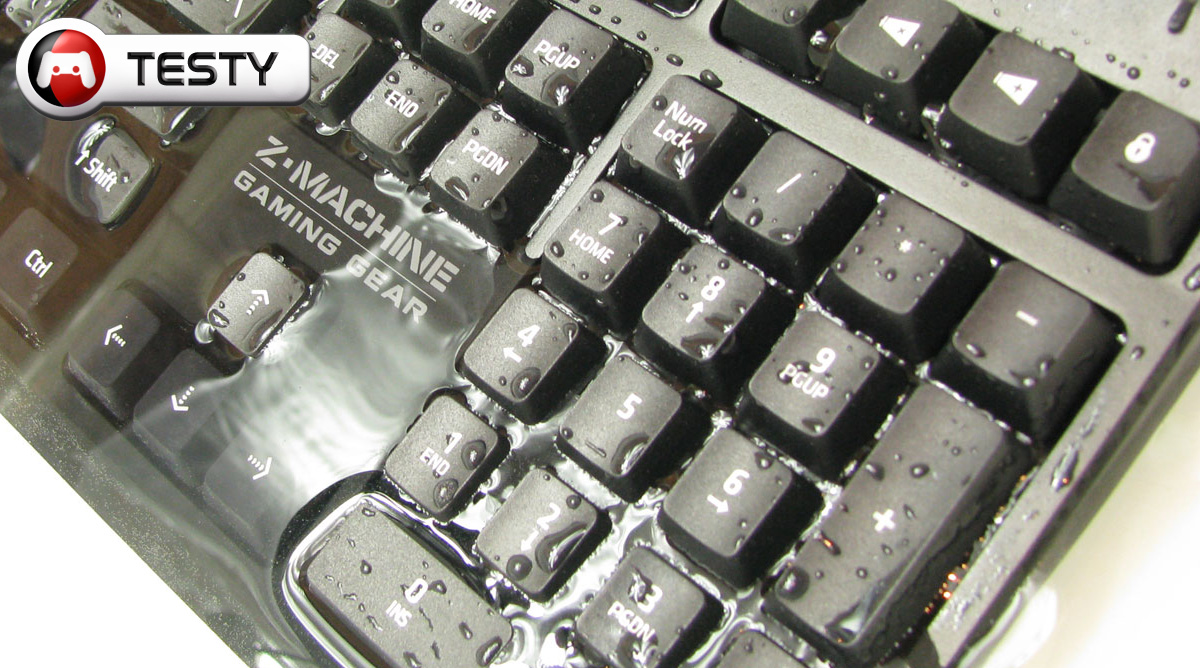 Test Zalman ZM-K650WP. Wodoodporna klawiatura dla gracza? Zapraszamy na kąpiel!