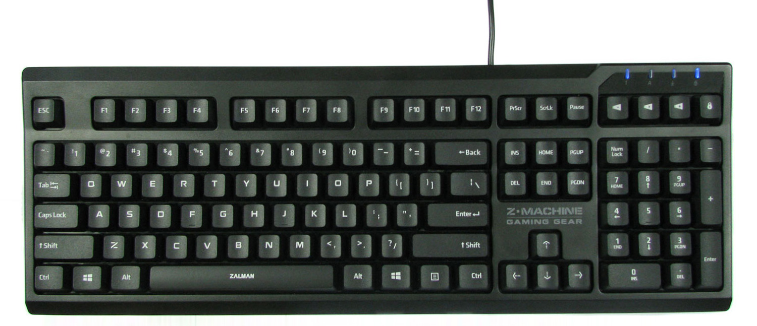 Zalman ZM-K650WP w całej okazałości.