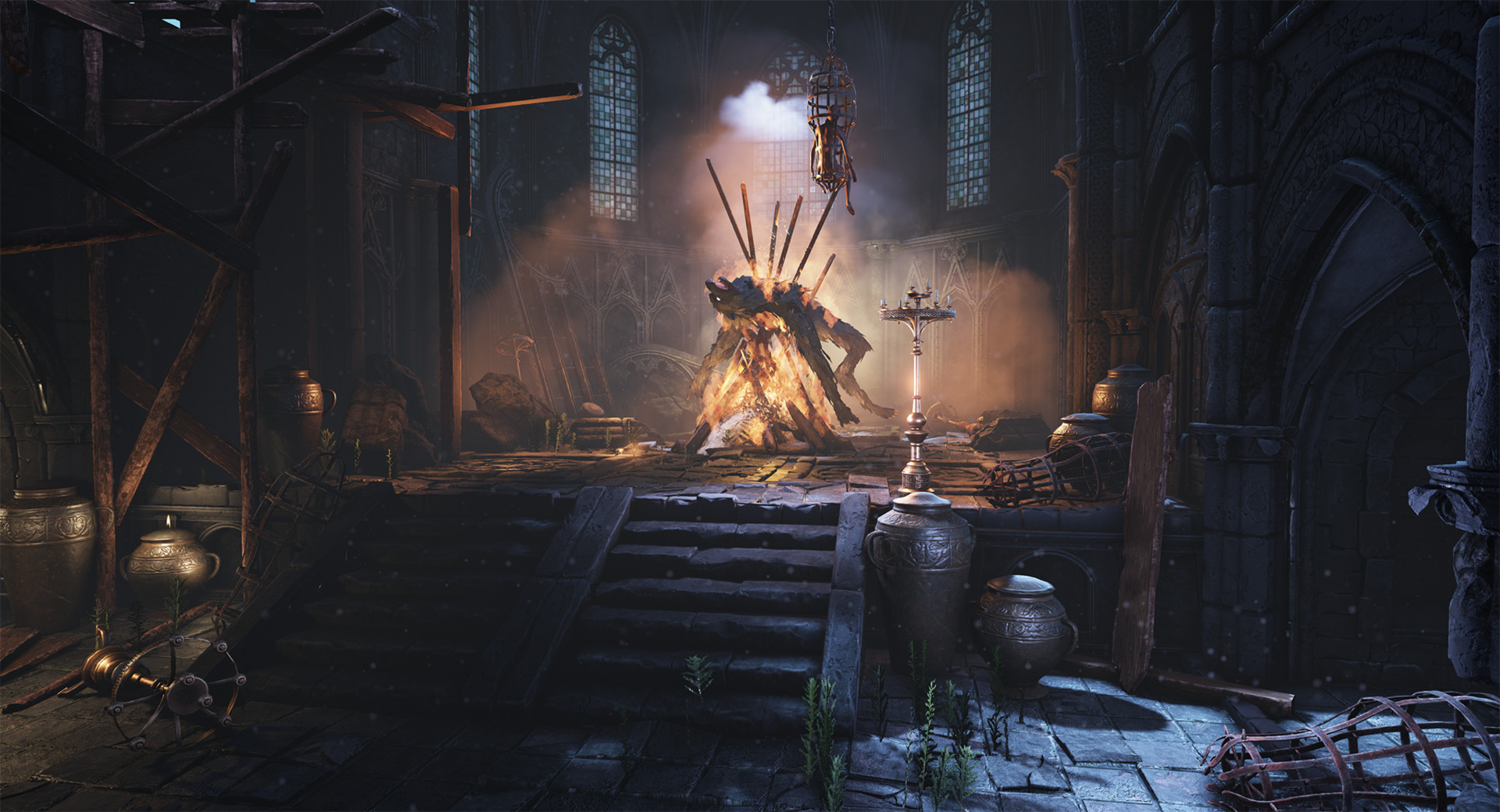 Grafik zainspirował się Bloodborne i stworzył taki projekt